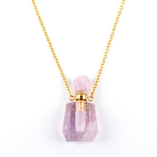 Aroma Gem Necklace - Perfume Bottle