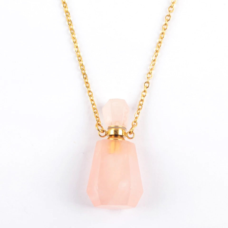 Aroma Gem Necklace - Perfume Bottle